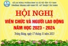 Hội nghị Viên chức và người lao động năm 2023 và họp mặt Ngày Nhà giáo Việt Nam 20/11